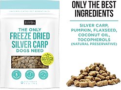 Natural Rapport The Only Freeze-Dried Silver Carp Dog & Cat Treat, 3.5-oz bag slide 2 of 4