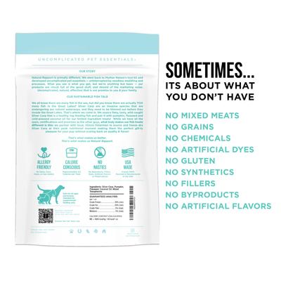 Show full view: Natural Rapport The Only Freeze-Dried Silver Carp Dog & Cat Treat, 3.5-oz bag slide 3 of 5