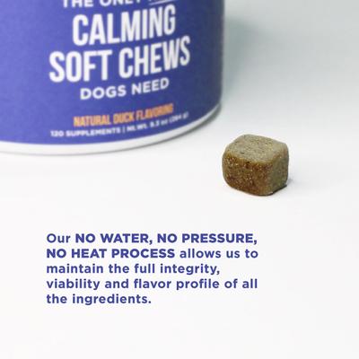 Show full view: Natural Rapport The Only Hemp Calming Soft Chews Dogs Need Calming Supplement for Dogs, 120 count slide 5 of 7