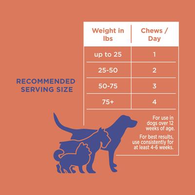 Show full view: Natural Rapport The Only Hemp Hip & Joint Soft Chews Dogs Need Joint Supplement for Dogs, 120 count slide 6 of 6