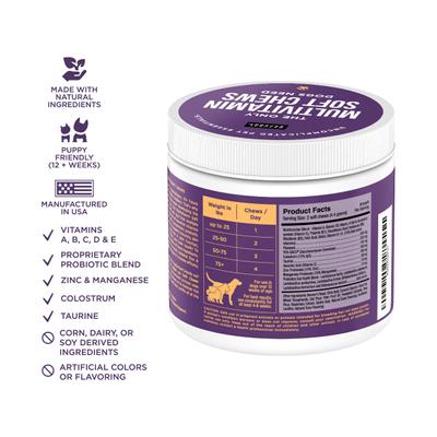 Show full view: Natural Rapport The Only Multivitamin Soft Chews Dogs Need, 120 count slide 5 of 6
