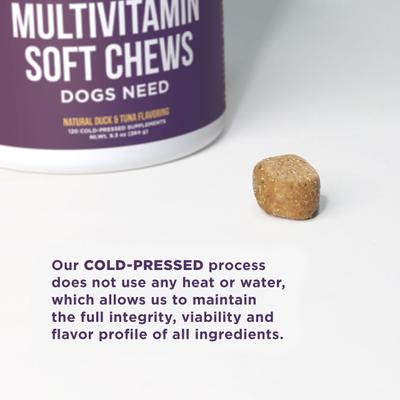 Show full view: Natural Rapport The Only Multivitamin Soft Chews Dogs Need, 120 count slide 6 of 6
