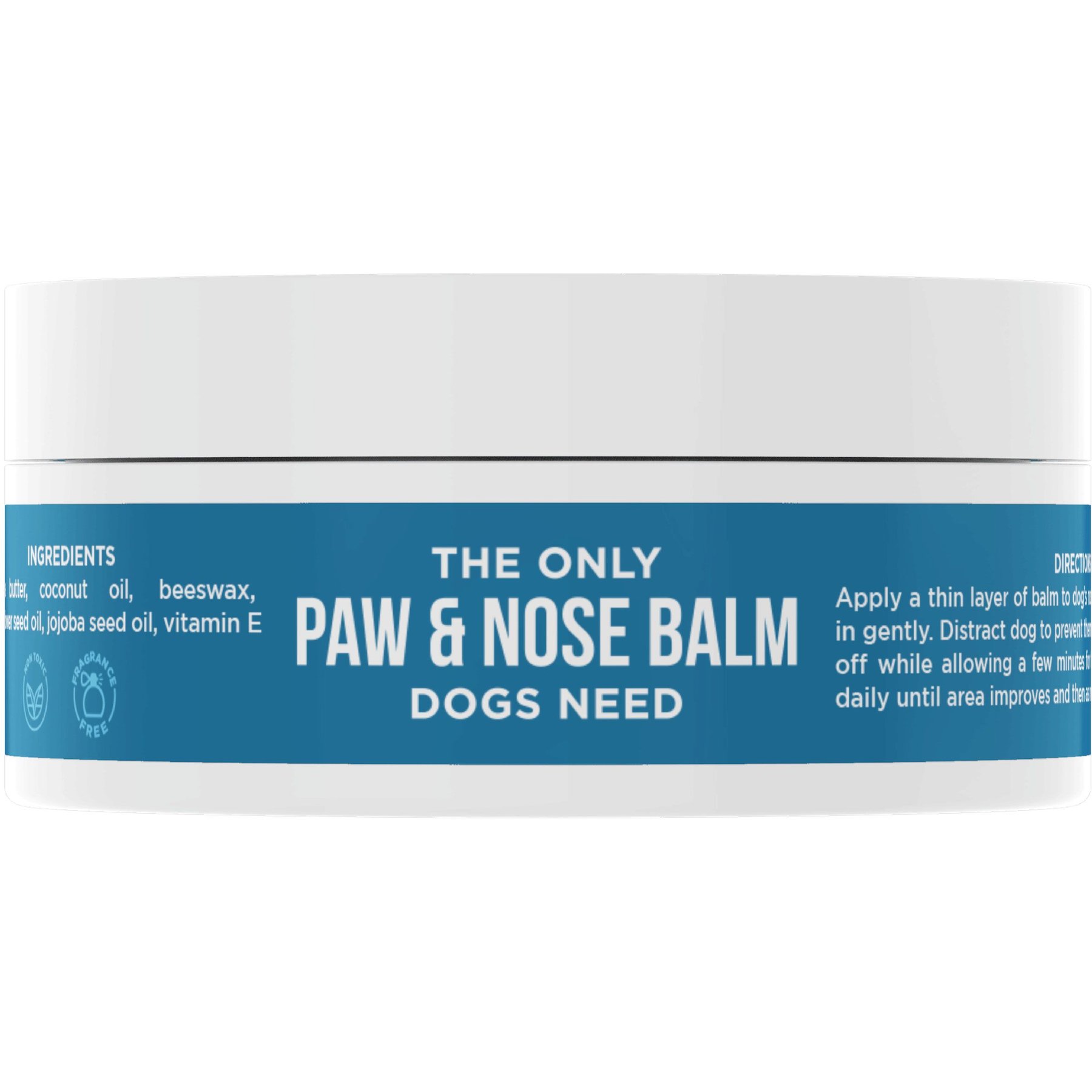 Natural Rapport The Only Paw & Nose Balm Dogs Cream, 2-fl oz jar