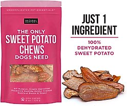 Natural Rapport The Only Sweet Potato Chews Dogs Need Dog Treats, 8-oz bag slide 2 of 4