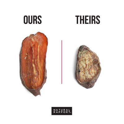 Show full view: Natural Rapport The Only Sweet Potato Chews Dogs Need Dog Treats, 8-oz bag slide 5 of 5