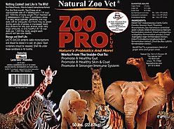 Natural Zoo Vet Zoo Pro Multi-Species Supplement with Bug Check, 50-lb bag slide 2 of 2