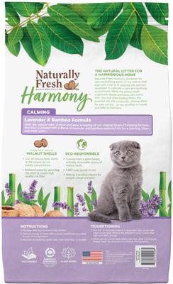 Show full view: Naturally Fresh Harmony Lavender & Bamboo Scented Clumping Cat Litter, 14-lb bag slide 3 of 11