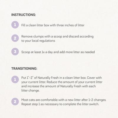 Show full view: Naturally Fresh Harmony Lavender & Bamboo Scented Clumping Cat Litter, 14-lb bag slide 10 of 11