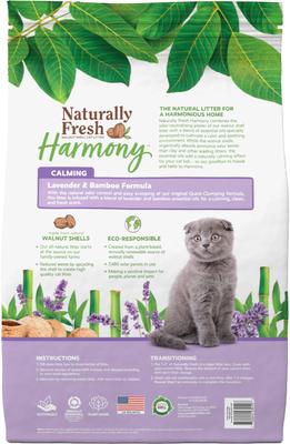 Show full view: Naturally Fresh Harmony Lavender & Bamboo Scented Clumping Cat Litter, 26-lb bag slide 3 of 9