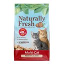 Naturally Fresh Multi-Cat Unscented Clumping Walnut Cat Litter, 40-lb bag