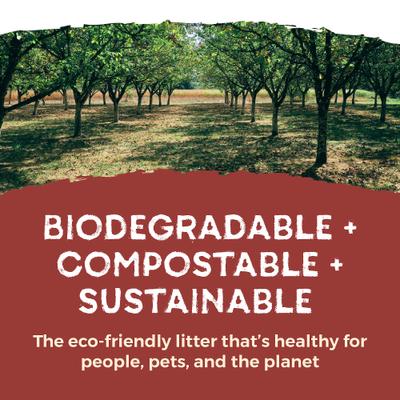 Show full view: Naturally Fresh Multi-Cat Unscented Clumping Walnut Cat Litter, 40-lb bag slide 5 of 13