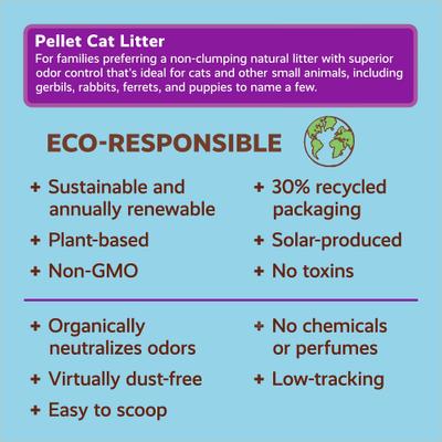 Show full view: Naturally Fresh Pellet Unscented Non-Clumping Walnut Cat Litter, 10-lb bag slide 6 of 12