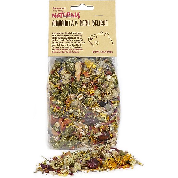 Naturals by Rosewood Grain-Free Assorted Flower Sticks Small Pet Treats