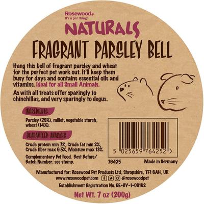 Show full view: Naturals by Rosewood Fragrant Parsley Bell Small Pet Treats, 1 count slide 3 of 5