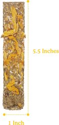 Naturals by Rosewood Grain-Free Assorted Flower Sticks Small Pet Treats, 4.9-oz bag, case of 4 slide 2 of 9