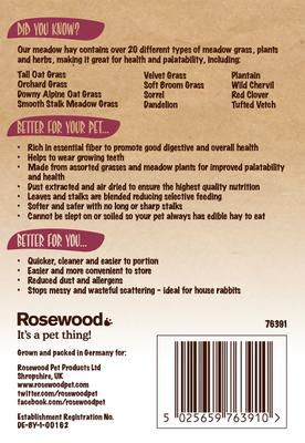 Show full view: Naturals by Rosewood Meadow Hay Bales Small Pet Treats, 2.2-lb bag slide 6 of 9