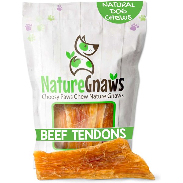 Nature Gnaws 4 to 5-in Beef Tendon Natural Dog Chew Treats