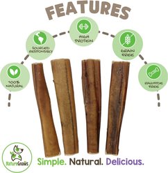 Nature Gnaws 5 to 6-in Bully Sticks Dog Chew Treats, X-Large, 6 count slide 2 of 7