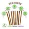 Show in main carousel: Nature Gnaws 5 to 6-in Extra Thin Bully Sticks Dog Chew Treats, 25 count slide 3 of 10