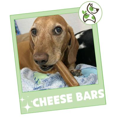 Show full view: Nature Gnaws Cheese & Bacon Bar Bones Dog Chew Treats, 4 count slide 7 of 8