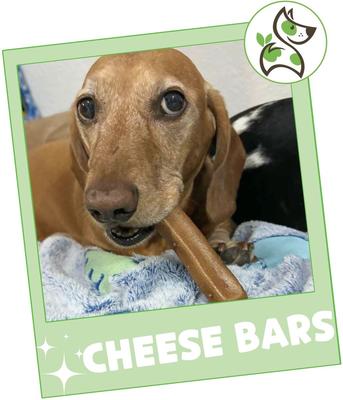 Show full view: Nature Gnaws Cheese & Chicken Bars Bones Dog Chew Treats, 4 count slide 8 of 8