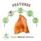 Show in main carousel: Nature Gnaws USA Pig Ears Natural Dog Chew Treats, 10 count slide 3 of 9