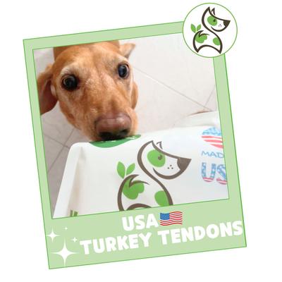 Show full view: Nature Gnaws USA Turkey Tendon Natural Dog Chew Treats, 1-lb bag slide 8 of 10
