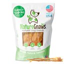 Nature Gnaws USA Turkey Tendon Natural Dog Chew Treats, 4-oz bag