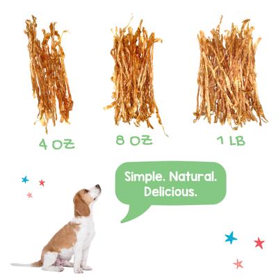 Show full view: Nature Gnaws USA Turkey Tendon Natural Dog Chew Treats, 4-oz bag slide 4 of 9
