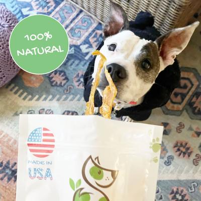Show full view: Nature Gnaws USA Turkey Tendon Natural Dog Chew Treats, 4-oz bag slide 7 of 9