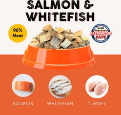 Nature's Diet Ready Raw Salmon & Whitefish Flavored Freeze-Dried Cat Food, 1-lb bag slide 2 of 7