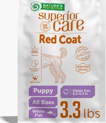 Nature's Protection Superior Care Puppy Small Breed Grain-Free Salmon & Krill Dry Dog Food, 3.3-lb bag