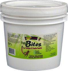Nature Zone Total Bites Feeder Insect Food, 1-gal container