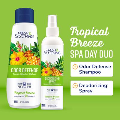 Show full view: Naturel Promise Fresh & Soothing Dog & Cat Deodorizing Spray, Tropical Breeze Scent, 8-fl oz bottle slide 8 of 9