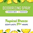 Show in main carousel: Naturel Promise Fresh & Soothing Dog & Cat Deodorizing Spray, Tropical Breeze Scent, 8-fl oz bottle slide 4 of 9