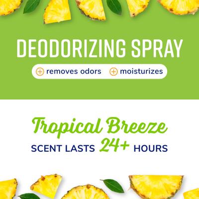 Show full view: Naturel Promise Fresh & Soothing Dog & Cat Deodorizing Spray, Tropical Breeze Scent, 8-fl oz bottle slide 4 of 9