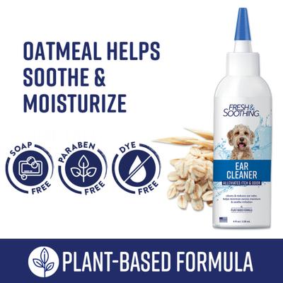 Show full view: Naturel Promise Fresh & Soothing Dog Ear Cleaner, 4-fl oz bottle slide 6 of 7