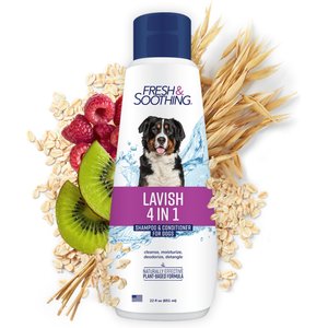 Naturel Promise Fresh & Soothing Lavish 4-in-1 Dog Shampoo + Conditioner, 22-fl oz bottle