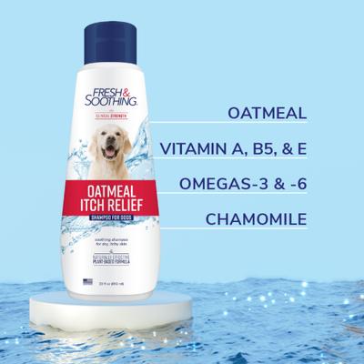 Show full view: Naturel Promise Fresh & Soothing Oatmeal Itch Relief Dog Shampoo, 22-fl oz bottle slide 5 of 9