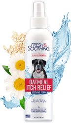 Naturel Promise Fresh & Soothing Oatmeal Itch Relief Medicated Dog Spray, 8-fl oz bottle