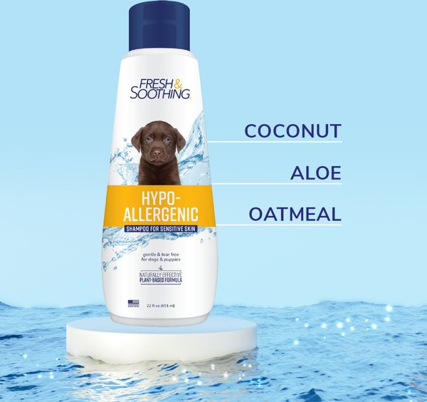 Show full view: Naturel Promise Fresh & Soothing Sensitive Skin Hypoallergenic Dog Shampoo, 22-fl oz bottle slide 5 of 8