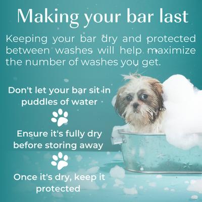 Show full view: Nature's Aid True Natural Solid Lavender & Geranium Puppy Shampoo Bar slide 5 of 5