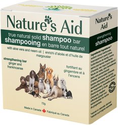 Nature's Aid True Natural Strengthening Ginger & Frankincense Dog Shampoo Bar