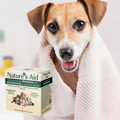 Show full view: Nature's Aid True Natural Strengthening Ginger & Frankincense Dog Shampoo Bar slide 3 of 5