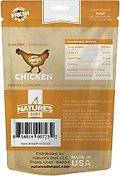 Nature's Diet Chicken Breast Raw Freeze-Dried Cat Treats, 1.5-oz pouch slide 2 of 8