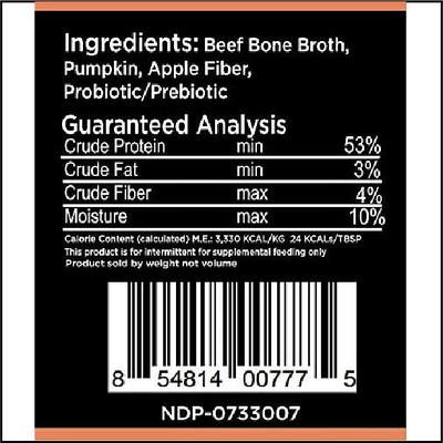 Show full view: Nature's Diet Digestion Bone Broth Dry Dog & Cat Food Topping, 6-oz jar slide 4 of 10