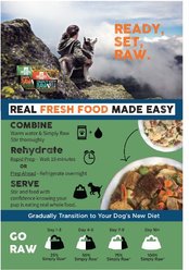 Nature's Diet Fresh Beef Simply Raw Freeze-Dried Dog Food, 6-lb bundle slide 2 of 8