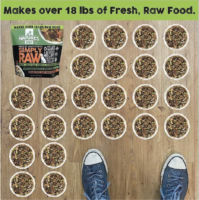 Show full view: Nature's Diet Fresh Turkey Simply Raw Freeze-Dried Dog Food, 3-lb bag slide 5 of 10