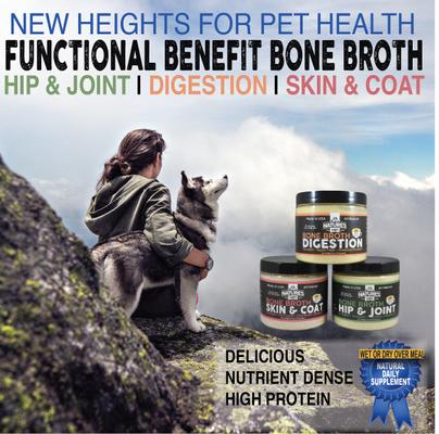 Show full view: Nature's Diet Hip & Joint Bone Broth Dry Dog & Cat Food Topping, 6-oz jar slide 6 of 10