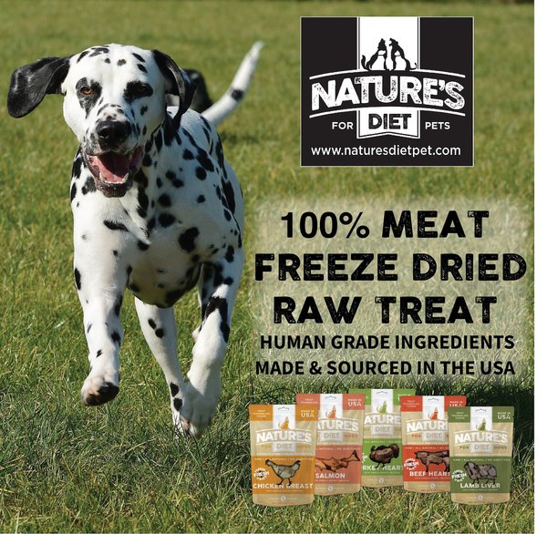 Nature\u0027s Diet Lamb Liver Raw Freeze-Dried Dog Treats, 3.5-oz pouch